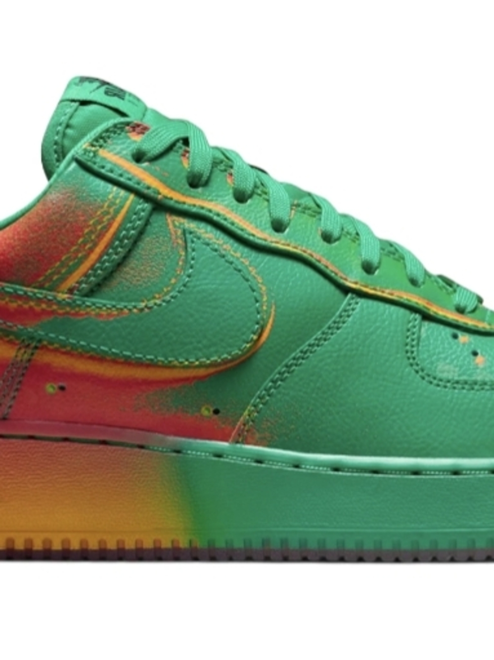 Nike AF1 LOW 07 STADIUM GREEN CRIMSON Men